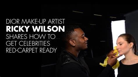 ricky wilson dior makeup artist|Celebrity makeup artist Ricky Wilson shares tips to shine.